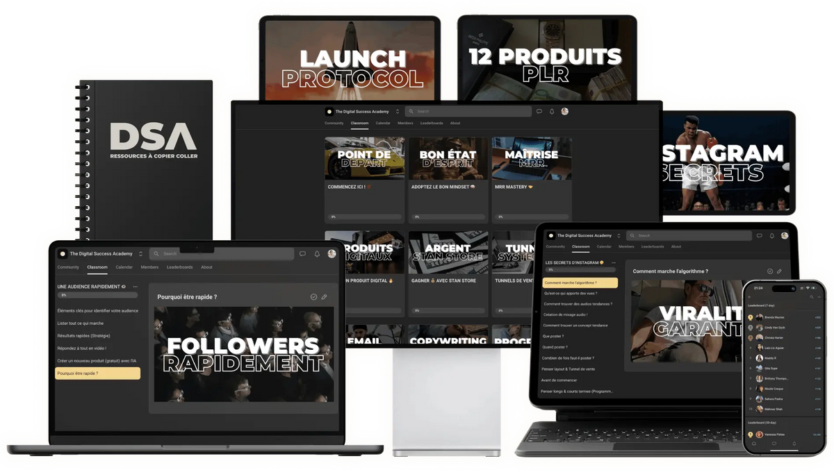 DSA Formation  – 100% droit de revente